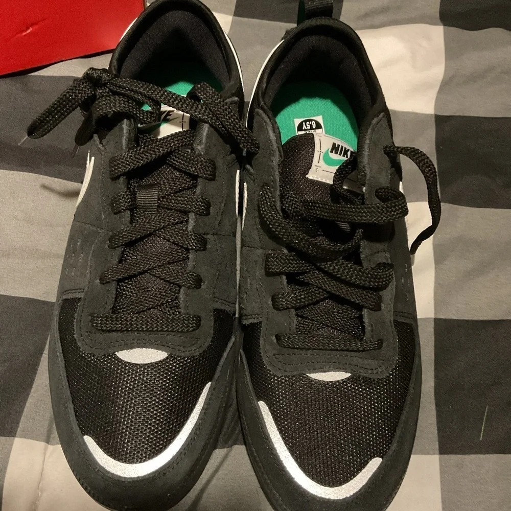 Nike Black and Gray Kids Sneakers